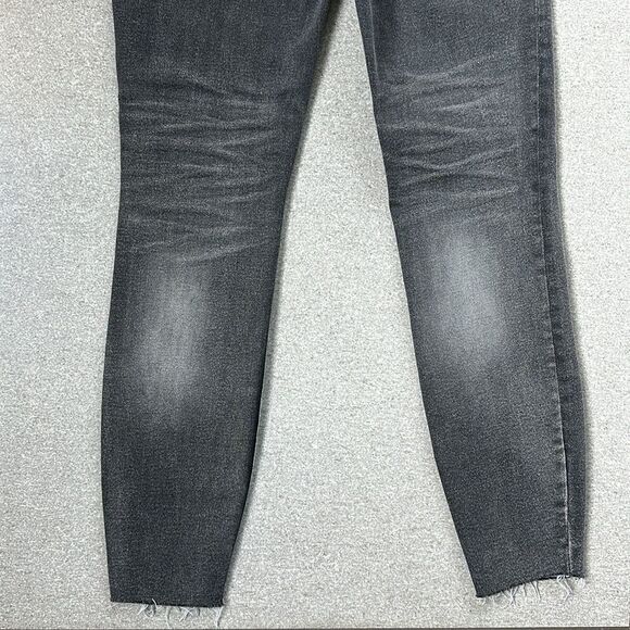NWT Kut from the Kloth Distressed High Rise Connie Fab Ab Ankle Skinny Raw Hem 2 - Picture 9 of 16